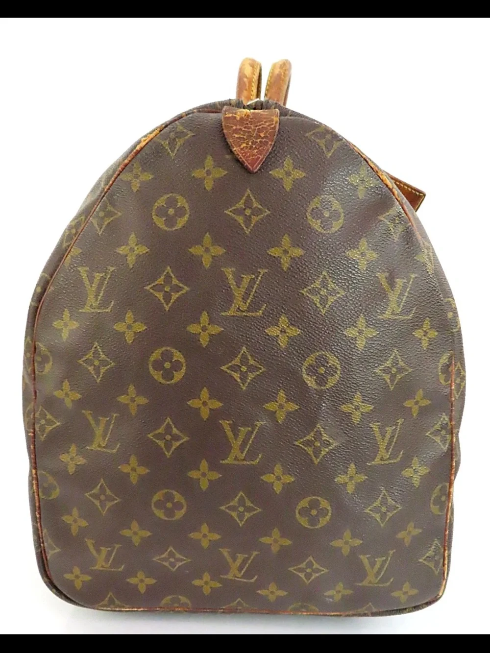 Louis Vuitton Monogram Travel Duffle in Brown and Tan